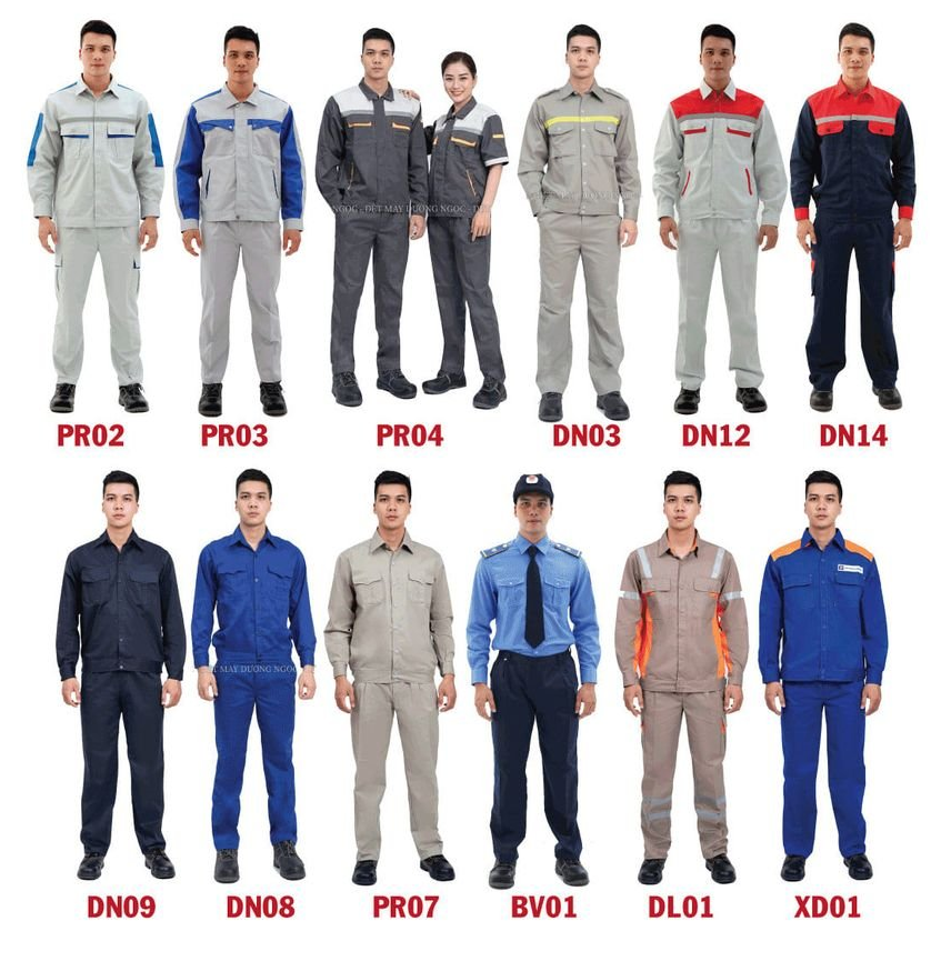 quần áo bảo hộ lao động giá rẻ