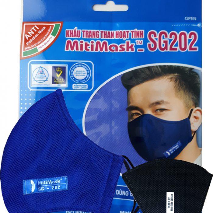 Khẩu trang than hoạt tính Mitimask