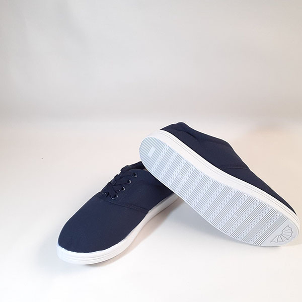 Giày vải XP cột dây nữ xanh